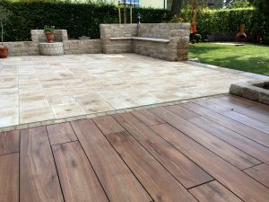 Terrasse Holzoptik Stein